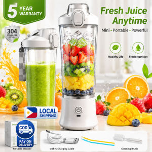 "Japan Juicer Portable small household multi-functional electric juicer can crush ice large capacity juicer cup Original Portable Blender 600ML Bottled Juicer Electric USB Rechargeabl Mini Blender"
