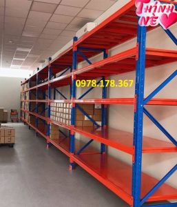 Kệ trung tải Vinatech cao cấp - Dài 1.5m x Rộng 0.6m x Cao 2m x 5 tầng