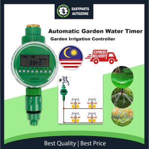 Autozone Electronic Water Timer Garden Irrigation Timer Intelligent Watering System Controller with LCD Display