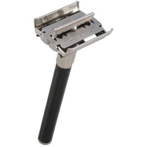 ด้ามมีดโกนหนวด Feather  Double Edge Razor popular จากญี่ปุ่นแท้ พร้อมใบมีดโกน 2 ใบมีดคมกริบ