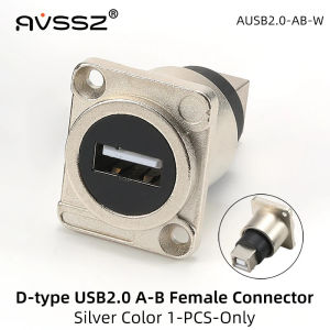 AVSSZ USB 3.0 2.0 Adapter A to B B to A Male Female Converter Connector Two-way Solderless Socket for Computer Camera Car MP3