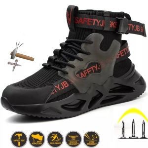 Sepatu Safety Sneakers Ringan JBS 7719 Tahan Tusukan Ujung Baja Anti Slip