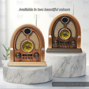 【NEW】70s Retro Vintage Radio Rechargeable FM AM SW Speaker Bluetooth USB TF Mp3 Player Wireless TWS 收音机 Antique Classic