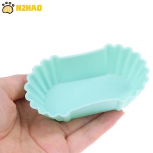 【N2HAO】 3Pcs Bento Divider Cup Liner Lunch Box Soft Food Silicone Easy Clean Onigiri Accessories Reusable Sushi Storage