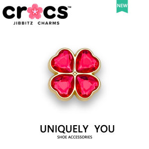 jibbitz cross charm หัวเข็มขัดโลหะดอกไม้น่ารักสีชมพูโบว์ KT Cat Love Heart Diamond Hole เพิ่มสไตล์แฟชั่นรองเท้า อุปกรณ์เสริม จิ๊บบิท ตัวติดรองเท้า cross