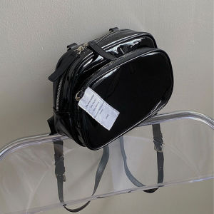 C & K ⚡Miễn Phí Vận Chuyển⚡Balo da bóng hình vuông màu trơn dễ phối đồ phong cách Jennie và Rose Blackpink cho nữ