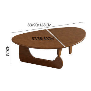 💗Ready Stock💗Triangle Coffee Table/Solid Wood Triangle Tea Table/New Wood Coffee Table/Special Shaped Vintage Tea Table