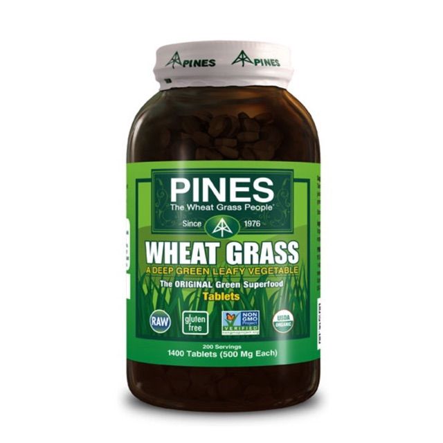 Cỏ lúa mì hữu cơ Pines (500 viên & 1400 viên)
