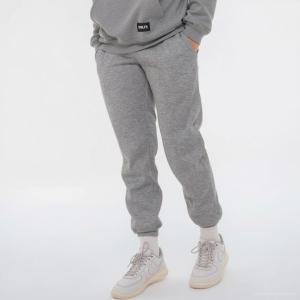 Celana Panjang Jogger Fleece Pria Wanita Terbaru PREMIUM QUALITY Abu Misty - Jogger Pants Tebal