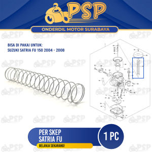 Per Skep Satria FU - Pir Peer Spring Sekep Gas Vacum Vakum Karburator Koil Suzuki Satria FU Karbu