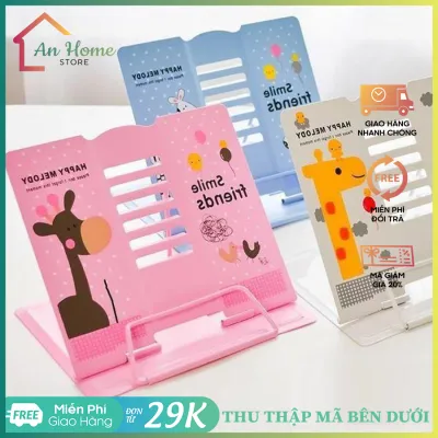 [Dụng Cụ Học Tập] Giá Đỡ Sách - Kẹp Sách Để Bàn Chống Gù Lưng Cho Bé ANHOME Giá Rẻ