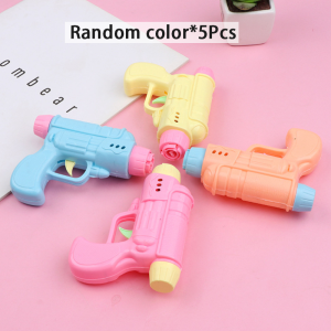 5Pcs Children Outdoor Toy Flying Bamboo Dragonfly Catapult Flying Saucer Gun Pistol Launch Flying Fairy Flying Saucer