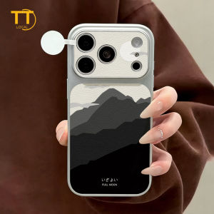 Tri-Town Luxury Lychee Leather Case For iPhone 17 16 15 11 12 13 14 Pro Max Hard Back Cover Skin Feel Casing with Phone Strap #EV37