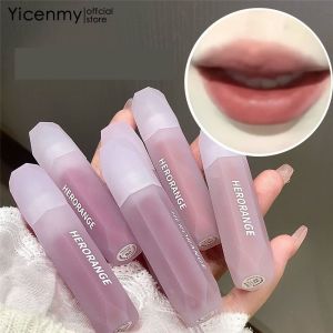 Yicenmy HERORANGE ฤดูใบไม้ร่วง/ฤดูหนาว Velvet Matte Lip Gloss Brightening ลิปสติก กันน้ำ เคลือบริมฝีปากที่ยาวนานลิปกลอส