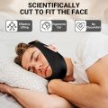 【UMUM】Anti Snore Chin Strap for CPAP Users, Snore Stopper with Adjustable Velcro, Chin Strap for Sleeping Comfortable Stop Snoring Solution, Anti Snoring Devices Breathable and Reusable. 