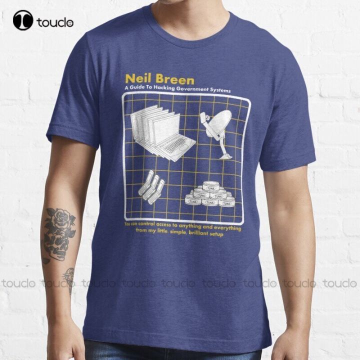 New Neil Breen - A Guide To Hacking T-Shirt Cotton Tee Shirt | Lazada.co.th