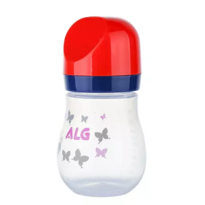 Aizhilang ALG Botol Susu Bayi Wide Neck Leher Lebar 100ml untuk Usia 0 bulan baru lahir Bahan PP Berkualitas BPA Free 6060