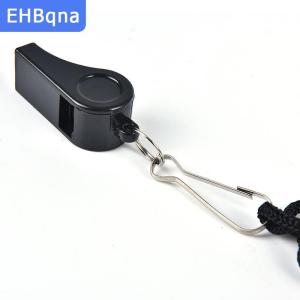 [COD] EHBqna SPORTS ฟุตบอลฟุตบอลกีฬาผู้ตัดสินพลาสติกนกหวีด lanyard ฉุกเฉินเสียงดัง