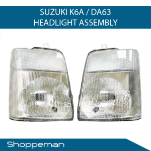 SUZUKI K6A DA63 HEADLIGHT ASSEMBLY HEAD LIGHT HEAD LAMP ASSEMBLY 24-1101