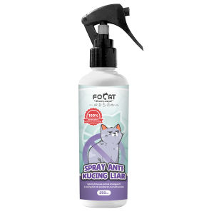 FOCAT Spray Pengusir Kucing Liar/Bandel N30 Cegah Hewan Buang Air Sembarangan / Cat Rapellent Spray Non-Toxic