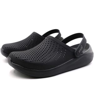 【Fast Shipping】CORCS Original Hole Shoes Sandals Non slip Waterproof Soft Sole Breathable Tulip Slippers Couple Sandals Water Shoes Lazy Shoes