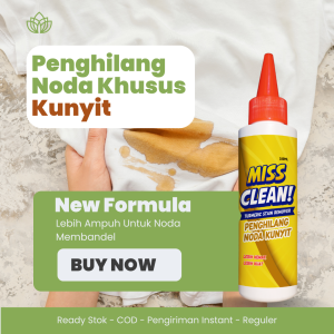 Miss Clean Penghilang Noda Khusus Kuning Kunyit