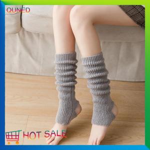 QUNED Y2k Winter Leg Warmers Fluffy Goth Accessories Gothic Lolita Knit Long Socks Women Legs Warmers Lady Sock Gothic Stylish Legging