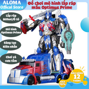 Đồ chơi lắp ráp robot biến hình ô tô Optimus Prime YS-01 cao 26cm - Mô hình sưu tầm trưng bày Robot hoặc ô tô xe đầu kéo