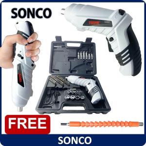 Bộ Máy Khoan Mini Cầm Tay Touye Có Đèn Led 45 Chi Tiết Đầy Đủ Phụ Kiện Đa Năng