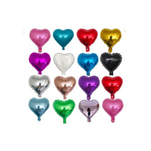 Balon Foil Love dan Bintang Ukuran 5 Inch dan 10 Inch