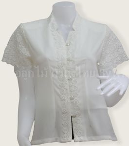 เสื้อลูกไม้ เสื้อลูกไม้คนแก่ เสื้อลูกไม้ตัดดอก แฟชั่น เสื้อคุณแม่ เสื้อใส่ออกงาน เสื้อคนแก่ เสื้อไซส์ใหญ่ 590฿