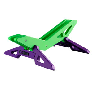 Floor Bicycle Stands Adjustable Bike Floor Kickstand Anti-Slip Wheelie Bike Display Shelf for Indoor Outdoor