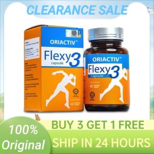 Buy 3 Free 1 OriActiv Flex Joint Pain Supplement 关节王 60 Capsules 保骨专家 补软骨 关节消炎 减少关节疼痛 Authentic Product