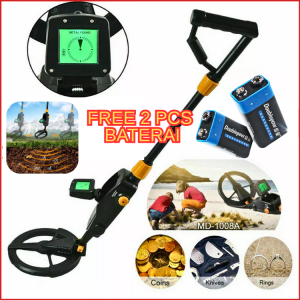 RAJA TIAXUN Metal Detektor Pencari Harta Karun Alat Pendeteksi Logam Emas Dalam Tanah LCD 7.4 Inch