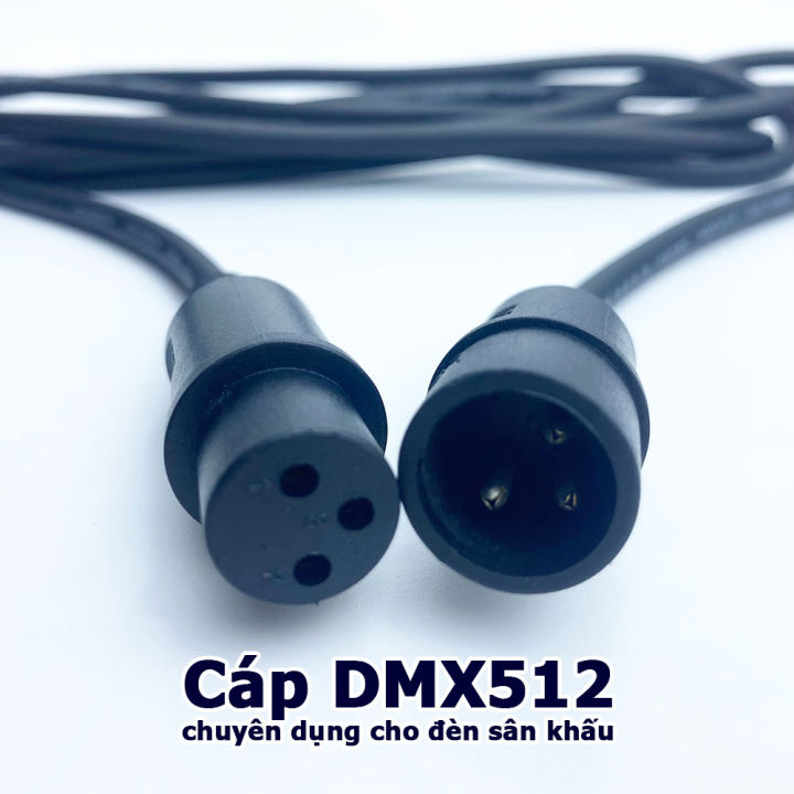 Dây cáp DMX DMX512 chuyên dụng cho đèn sân khấu 3 Pin 1M 2M 3M 5M kết ...
