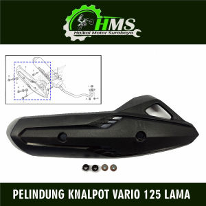 PELINDUNG KNALPOT VARIO 125 LAMA - COVER TUTUP / PENUTUP / TAMENG / KENALPOT VARIO 125