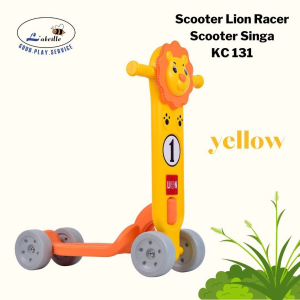 Mainan Anak Labeille Scooter Lion Racer Kidu Toys