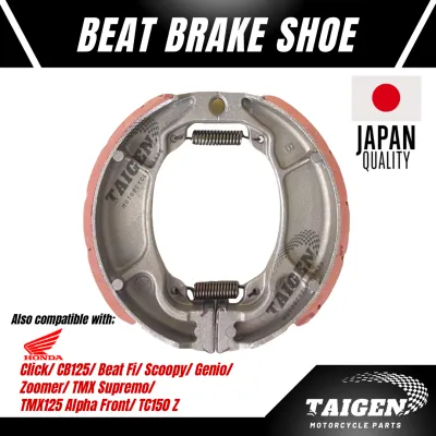 JAPAN QUALITY Beat Brake Shoe (Click CB125 Beat Fi Scoopy)