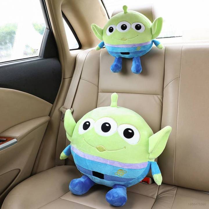 Toy Story Alien Plush Dolls Throw Pillow and Blanket Gift For