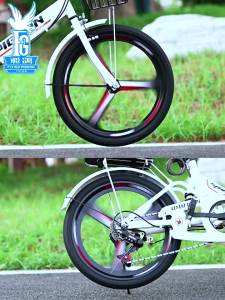 Foldable Bicycle 20/22 Inch 7-speed Variable Speed bike aluminum alloy frame Men And Women Ultra-portable Adult Bicycle