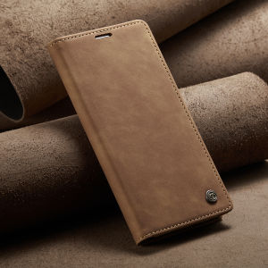 Ốp bằng da nắp gập Retro cho Xiaomi Redmi Note 17 Pro Max Note17 5G 4G chống sốc bền chống trượt tự hút đóng cửa Chức năng đứng lưng điện thoại bìa với ví ngăn đựng thẻ