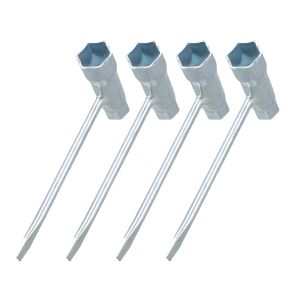 4ชิ้น13มิลลิเมตร-19มิลลิเมตร Sparks Plug ประแจสแตนเลสประแจสำหรับ Gasolines เลื่อยยนต์เครื่องมือประแจปากเลื่อย