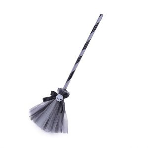 HUNIU 3D Mũ phù thủy Halloween Hoạt hình Tự làm Đồ trang trí hóa trang Phù Thủy Nhiều màu Bắt mắt Đồ trang trí chổi Halloween Hóa trang