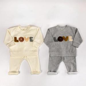 DGUKYM Spring Autumn New Babies Clothes Outfits Born Baby Boy Outfits Little Girls Boys Pullovers Tops+Pants 2PCS Baby Stuff