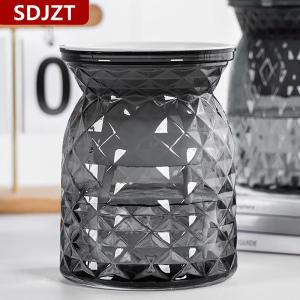 [COD] SDJZT กระถางต้นไม้พลาสติกใสรดน้ำด้วยตัวเองขนาดเล็กสำหรับตกแต่งบ้าน