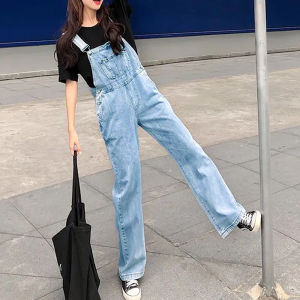 Nitro Apparel : High Quality Korean Jumper Maong Pants with Pockets and Buttons Womenswear Trendy Fashion Jumpsuits Rompers
