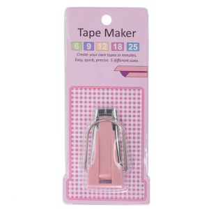 Bias Tape Maker Fabric Tape Maker Tool 6mm 9mm 12mm 18mm 25mm 5 Size Quilting Tool Sewing Quilting Bias Binding Maker
