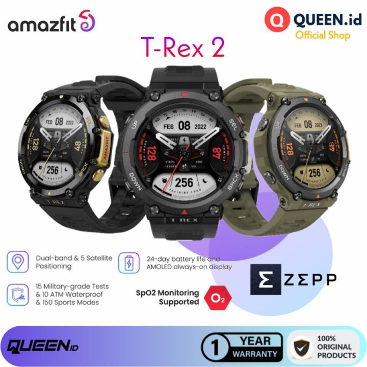 Amazfit T-REX AMOLED Display MIL-STD 10ATM GPS Rugged