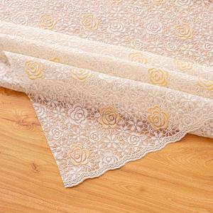 2/4/6 Seats PVC Tablecloth Waterproof Table Cover Oil-proof Kitchen Dining Place Print Flower Table Mat Christmas Home Decoration