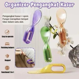 Alat Pengangkat Kasur Transparan | Penahan Springbed Alat Bantu Angkat Pasang Sprei Matras Sofa Praktis Berkualitas - FR GALLERY